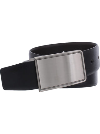 Cinto Perry Ellis Masculino Rachel Plaque Preto