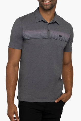 Travismathew - Polo Horchata Stripe Piqué