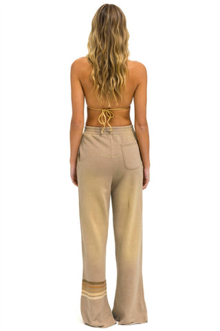 Aviator Nation - Rugby Stitch Wide Leg Pocket Sweatpant