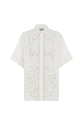 Alemais - Pegasus Embroidered Collared Shirt