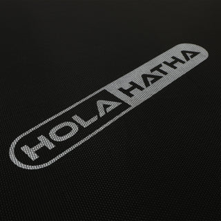HolaHatha Mini Trampolim Fitness Dobrável de 48 Polegadas com Alça Ajustável, Preto