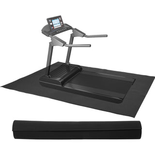 Tapete de alta densidade para equipamentos de ginástica BalanceFrom Fitness de 4' x 8' para proteção de piso