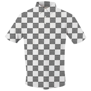 Swingjuice - Camisa Polo Masculina Golf Sj Checkerboard