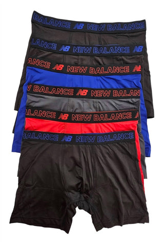 New Balance - Cuecas Boxer Premium Masculinas - Pacote com 6