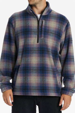 Billabong - Pulôver de lã com gola simulada e zíper Boundary