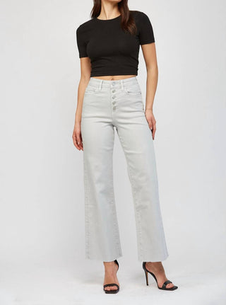 Mica Denim - Gabriella Super High Rise Wide Leg Jeans