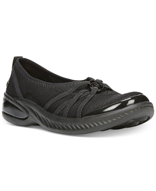 Bzees Niche Slip On Flat Feminino Preto Tamanho 9,5