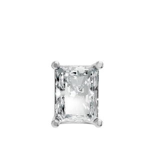 Aamiaa - Women's Radiant Shape 4 Prong Push Back Studs