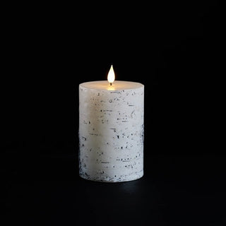 FIA Wick Birch Design Pillar Candle (Set of 2)