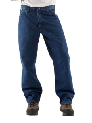 Carhartt - Calça jeans masculina resistente a chamas - comprimento 38 pol.