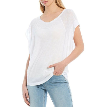 Camiseta Halo Feminina Free People Branca Tamanho P