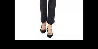 Calças de controle de barriga Alfani femininas Jacquard azul tamanho 2 petite