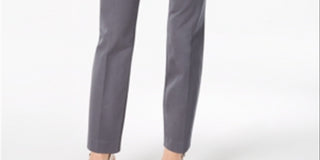 Calça skinny feminina Alfani Hollywood Waist, amarela, tamanho 12, pequena