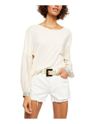 Top Jade Feminino Free People Marrom Tamanho X-S