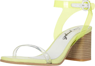 Salto Natal Feminino Free People Amarelo Tamanho 7M