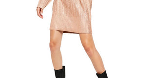 Vestido suéter Good as da Free People para mulheres, tamanho dourado XS