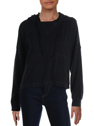 Moletom com capuz Radiant feminino Free People, preto, tamanho P