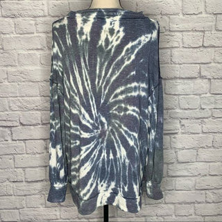 Moletom feminino Best Catch da Free People, azul, tamanho XS