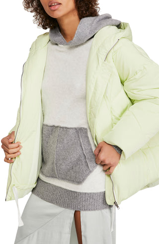 Casaco Hailey Puffer Feminino Free People Verde Tamanho Grande