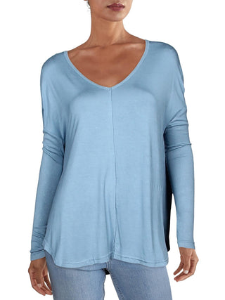 Túnica Moonshine Feminina Free People Azul Tamanho Grande