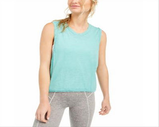 Camiseta Love Tank Feminina Free People Verde Tamanho Grande