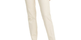 Calça skinny feminina Alfani cintura alta bege tamanho 10