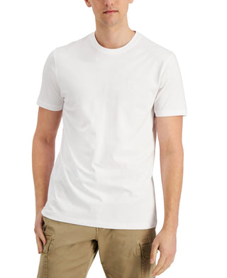 Camiseta masculina DKNY Premium Solid, branca, tamanho XX-G