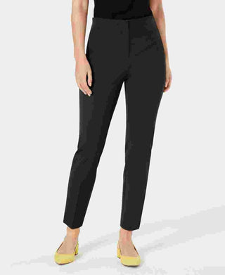 Calça skinny feminina Alfani de cintura alta, preta, tamanho 8