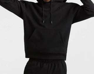 Champion - Moletom com capuz Powerblend Fleece masculino com logotipo C