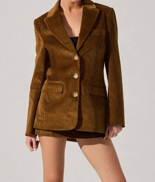 Astr - Boyfriend Corduroy Blazer