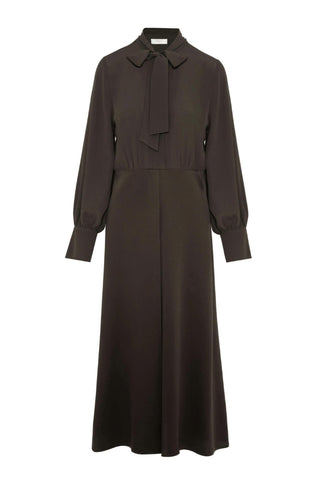 Beatrice .B - Flared With Scarf Midi Dress