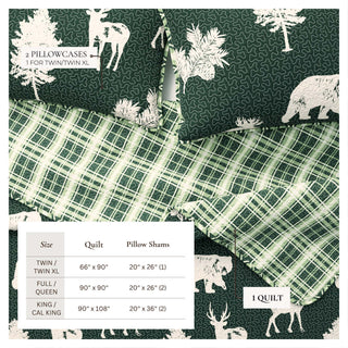 3-Piece Lodge Quilt - Rio Ridge Collection