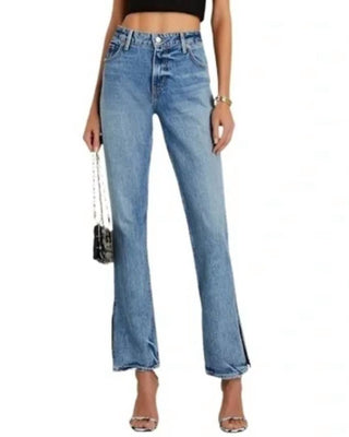 Grlfrnd - Bota Slim Hailey de cintura baixa