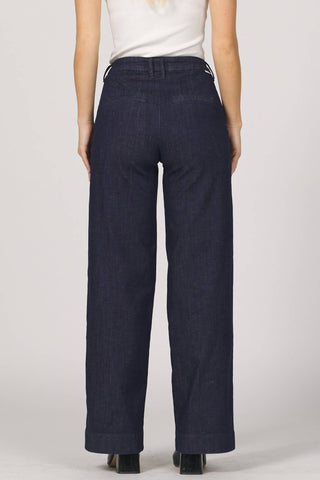 Dear John Denim - Brandy Mid-rise Straight Leg Trouser Pants