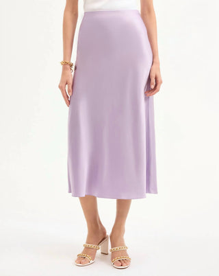 Veronica Beard - Clover Stretch-silk Slip Midi Skirt