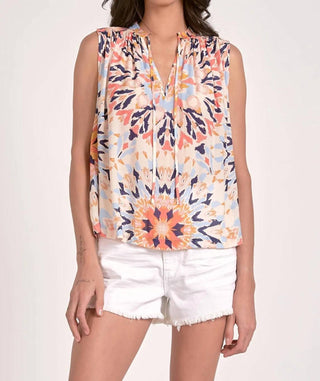 Elan - Kaleidoscope Breeze Top