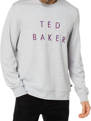 Ted Baker - Suéter masculino Sonics com gola redonda