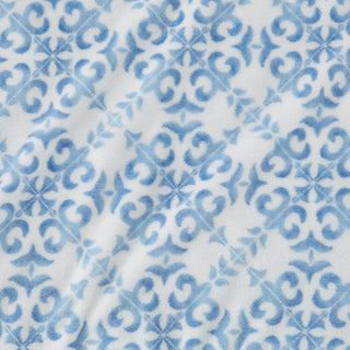 4-Piece Printed Plush Sheet - Velvet Luxe Lattice Collection