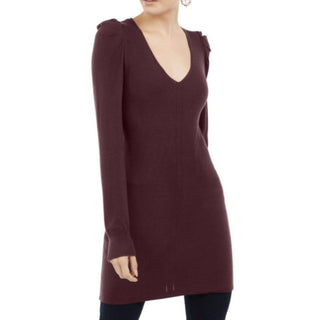 Suéter túnica feminino com manga bufante INC International Concepts, tamanho médio