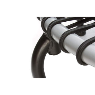JumpSport 370 Trampolim de Fitness Leve e Resistente para Interiores de 39 Polegadas, Preto