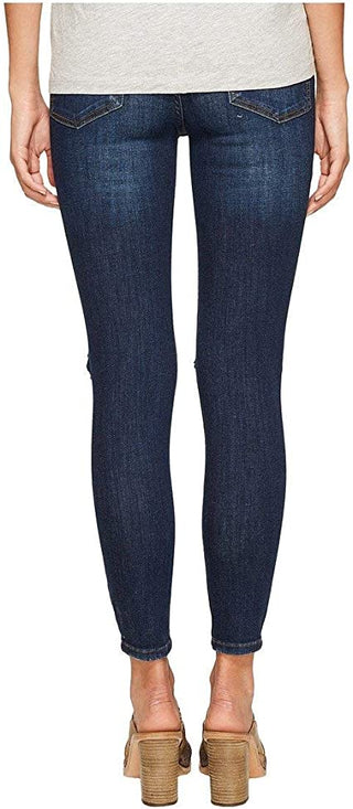 Calça Jeans Skinny Feminina Free People Cintura Alta Azul Tamanho 28