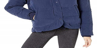 Casaco Puffer Chill Factor Feminino Free People Azul Tamanho Médio