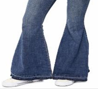 Calça Jeans Flare Insubstituível Feminina Free People Azul Tamanho 29