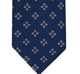 Tommy Hilfiger Masculino Clássico Medalhão Flor Azul Tamanho Regular
