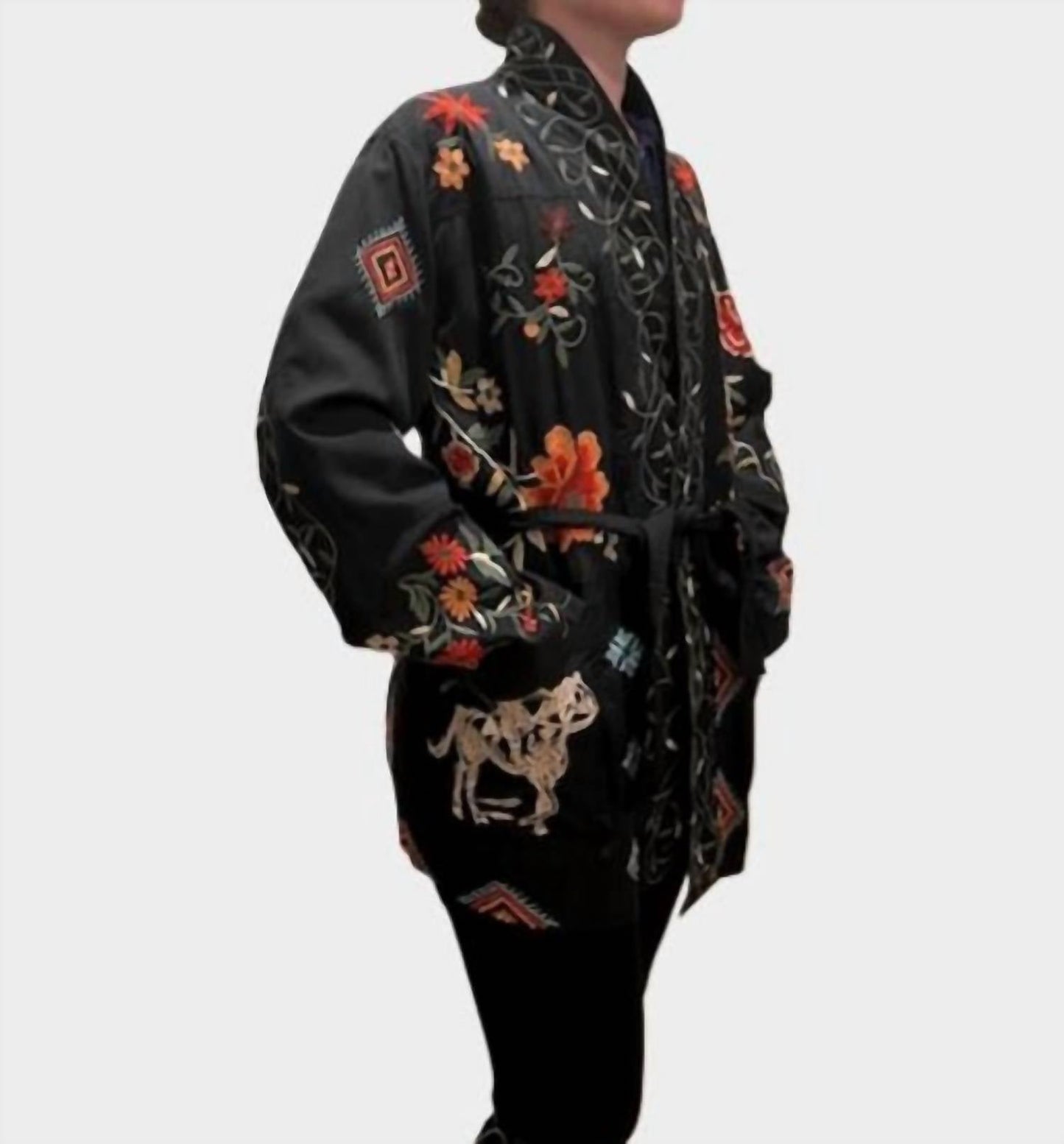 Johnny Was - HELENA BELTED MILITARY JACKET