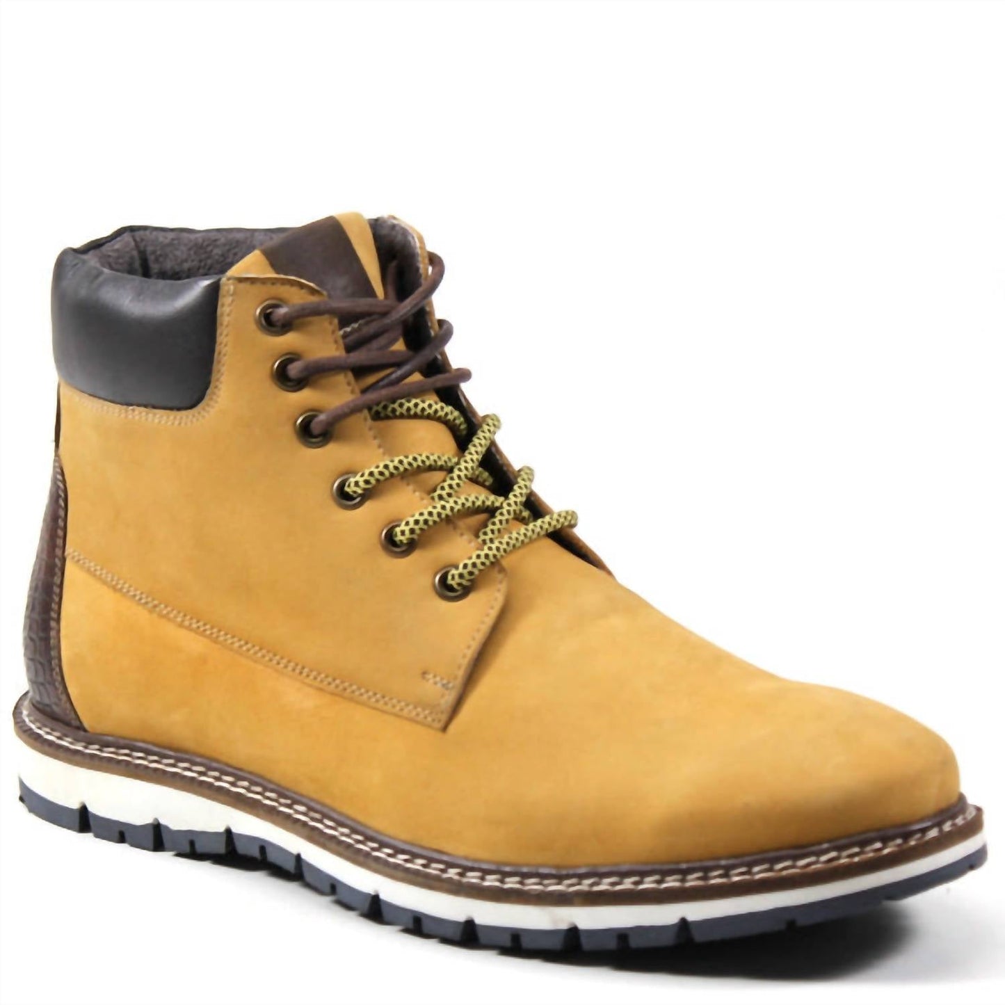 Diba True - Men's Train Track Leather Shoes