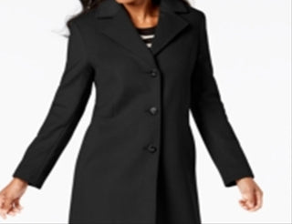Casaco Calvin Klein Feminino Trespassado Preto Tamanho 2