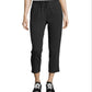 Calça de moletom feminina Champion Jogger com tornozelo, preta, tamanho grande