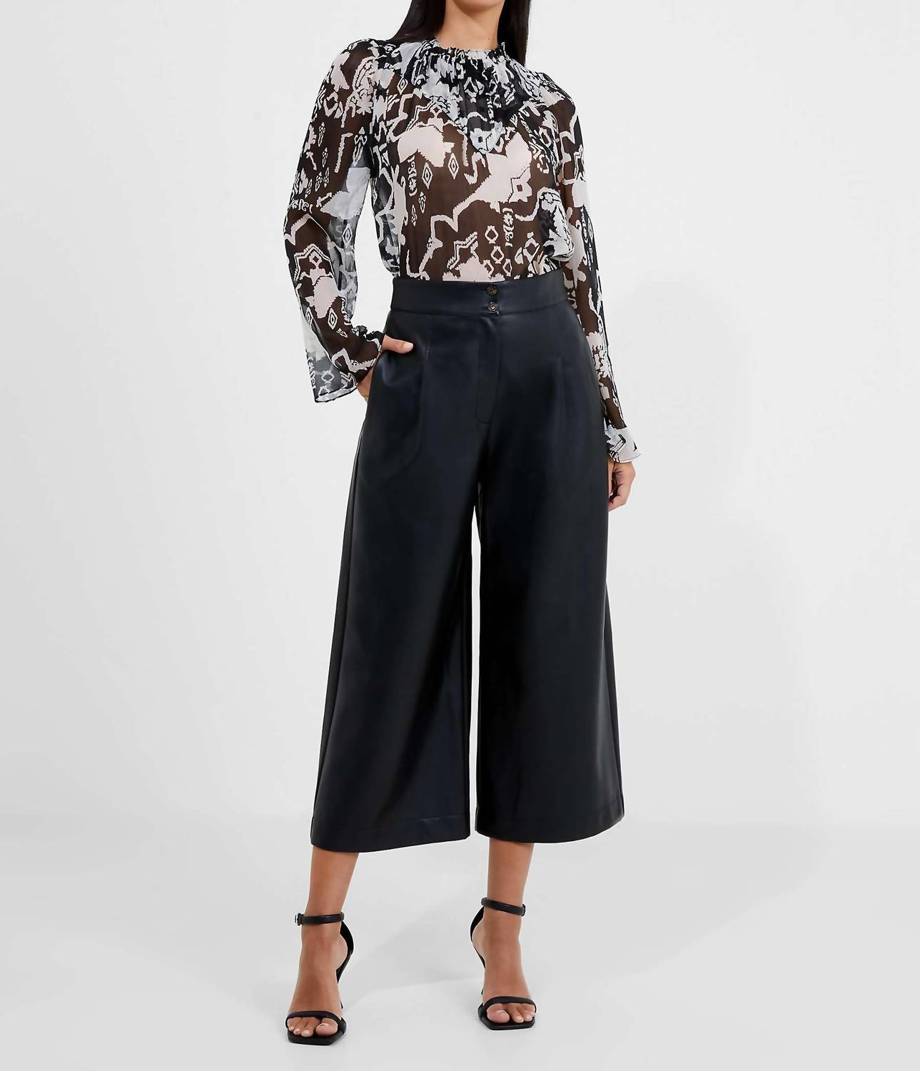 French Connection - Crolenda PU Trousers