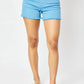 Judy Blue - Garment Dyed Shield Pkts Fray Hem Shorts